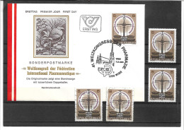 2322j: Österreich 1981, Pharmazie- Kongress Wien, FDC Und 2mal **/ 2mal O - Farmacia