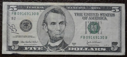 USA 5$ 2003A  P-517bA CIRCOLATA. . (B/1-30 - Autres - Amérique