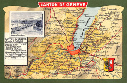 23-0424 GENEVE Lot De 4 Cartes - Genève