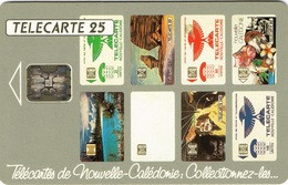 Nouvelle Caledonie Telecarte Phonecard NC10 SC5 Patchwork Collection 25 Unites Ut Used BE 05/94 Numéro Embouti - Nouvelle-Calédonie