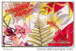 Nouvelle Caledonie Telecarte Fleur Hibiscus Petale NC150 TBE - Nouvelle-Calédonie