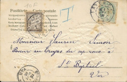 Postkarte - Carte Postale NE M'OUBLIEZ PAS. 1908 - Lettres & Documents