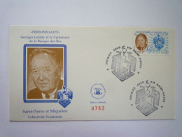 2023 - 1088  SAINT-PIERRE Et MIQUELON  -  1er JOUR  Du 8 NOV 1989    XXX - Covers & Documents