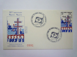 2023 - 1092  SAINT-PIERRE Et MIQUELON  -  1er JOUR  Du 21 DEC  1991    XXX - Storia Postale