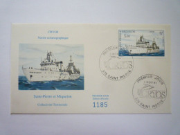 2023 - 1094  SAINT-PIERRE Et MIQUELON  -  1er JOUR  Du 6 NOV  1991    XXX - Lettres & Documents