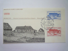 2023 - 1103  SAINT-PIERRE Et MIQUELON  -  1er  JOUR  Du  17  AVRIL  1991    XXX - Covers & Documents