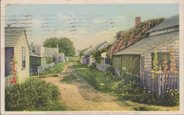 ETATS UNIS MA - MASSACHUSSETTS NANTUCKET CENTER STREET LOOKING SOUTH SCONSET - Nantucket