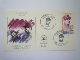 2023 - 1117  SAINT-PIERRE Et MIQUELON  -  1er  JOUR  Du  18  -  6  -  1990    XXX - Lettres & Documents