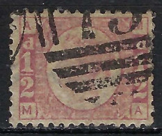 GRANDE BRETAGNE Ca.1870:  Le Y&T 49 Pl.8 Obl. Anglaise, TB - Used Stamps