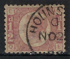 GRANDE BRETAGNE Ca.1870:  Le Y&T 49 Pl.11 Obl. CAD, TB - Used Stamps
