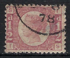 GRANDE BRETAGNE Ca.1870:  Le Y&T 49 Pl.15 Obl. CAD, TB - Used Stamps