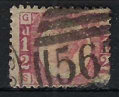GRANDE BRETAGNE Ca.1870:  Le Y&T 49 Pl.15 Obl. Anglaise, TB - Used Stamps