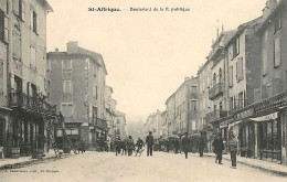 12 SAINT-AFFRIQUE BOULEVARD DE LA REPUBLIQUE COMMERCES ANIMATION AVEYRON - Saint Affrique