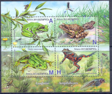 2015. Belarus, Amphibies, S/s, Mint/** - Belarus