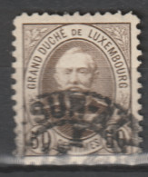 LUXEMBOURG 1891: YT 65, O - LIVRAISON GRATUITE A PARTIR DE 10 EUROS - 1891 Adolphe Frontansicht