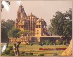 INDIA 1986 UNESCO World Heritage "KHAJURAHO" By B Wilpon Picture Post Card PSB As Per Scan - Hinduism