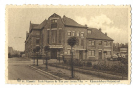 Hasselt.   -    Ecole Moyenne De L'Etat Pour Jeunes Files.   -   1939   Naar   Bruxelles - Hasselt