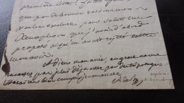 RARE 1812 LAS DE ALPHONSE DE BEAUCHAMPS VENDEEN A EYMERY LIBRAIRE PARIS CONCERNANT SON HISTOIRE DU BRESIL - Escritores