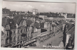 C8629) STEYR OÖ - Stadtplatz - Autos - Häuser - Tolle Alte DEtails 1955 - Steyr