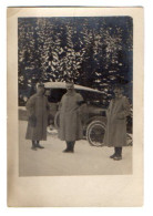 CPA 3361 - MILITARIA - Carte Photo Militaire - Un Groupe D'Officiers Et Une Automobile Militaire - Characters