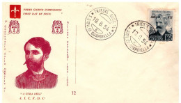 Fdc AICFDC: CATALANI (1954) No Viaggiata - Marcophilie