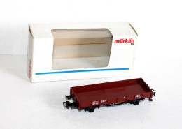 MARKLIN HO - N°4423 WAGON TOMBEREAU, TRANSPORT DE MARCHANDISES / MINIATURE TRAIN - MODELE FERROVIAIRE (1505.42) - Güterwaggons