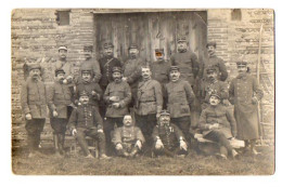 CPA 3365 - MILITARIA - Carte Photo Militaire - Officiers - Centre D'Instruction De Mitrailleurs à TOULOUSE Voir Cachet - Characters