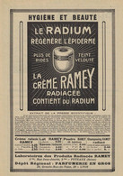 Crème Ramey Radium Publicité - Advertising (Photo) - Oggetti