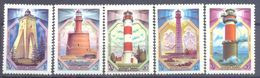 1983. USSR/Russia,  Lighthouses, Issue II, 5v,  Mint/** - Ongebruikt