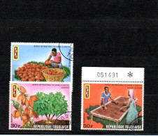 Togo YT 711/3 Obl : Cacao - 1971 - Alimentation