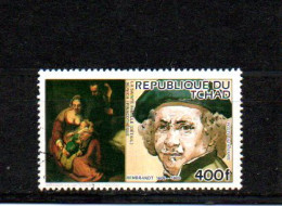 Tchad YT PA 275 ** : Rembrandt - 1984 - Rembrandt