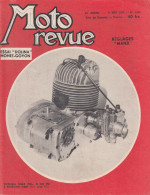 MOTO REVUE N° 1344 - 1957 -  ESSAI DOLINA MONET-GUYON - REGLAGES MANX - Motorfietsen