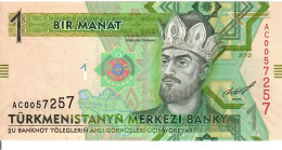 Turkmenistan P-29  1 Manat  2012 UNC - Turkmenistán