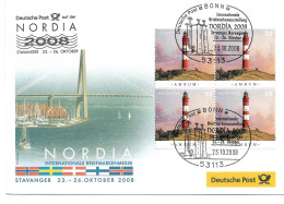 2319k: Ausstellungsbeleg Gest. Bonn 2009 Zur Nordia - Storia Postale