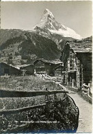 Postal Suiza. Winkelmatten Und Matterhorn. 7-3ay381 - Matten Bei Interlaken