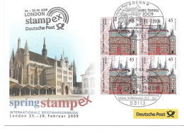 2319m: Ausstellungsbeleg Gest. Bonn 2009 Zur London Stampex - Storia Postale