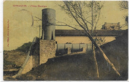 D 83. VIDAUBAN.ENTRAIGUES. L USINE ELECTRIQUE. CARTE ECRITE AN 1906 - Vidauban