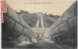 D 83. RIANS.SIPHONS DE LA ROUTE DE ST PAUL. CARTE ECRITE - Rians