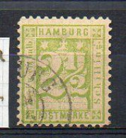 Hamburg 1867 - Mi 22 A - O - Used (2ZK11) - Hambourg