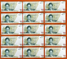 Iran 100.000 100000 Rials Serial 99 Replacement 15 Pcs Consecutive UNC - Iran