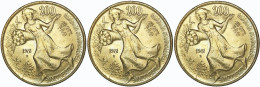 ITALIA - Lire 200 1981 Fao Villa Lubin - FDC/Unc Da Rotolino/from Roll 3 Monete/3 Coins - 200 Liras