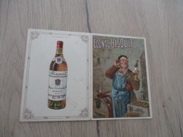 Calendrier  Pub Publicité Ancien Cognac Bisquit Illustré 1940 - Small : 1921-40