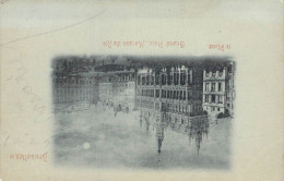 BELGIQUE - Bruxelles - Grand Place - Maison Du Roi - Carte Postale Ancienne - Squares