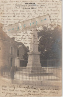 OCCAGNES  - Inauguration Du Monument Aux Morts Le 9 Juin 1924 ( Carte Photo ) - Other & Unclassified