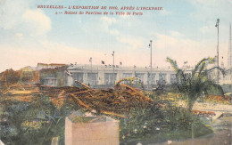 BELGIQUE - Bruxelles - L'Exposition De 1910, Après L'incendie - Ruines Du Pavillon De La.. - Carte Postale Ancienne - Exposiciones Universales