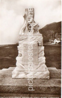 THE LEWIS CARROLL MEMORIAL WEST SHORE LLANDUDNO OLD R/P POSTCARD WALES - Denbighshire