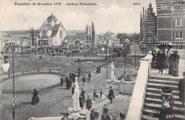 BELGIQUE - Exposition De Bruxelles 1910 - Jardins Hollandais - Carte Postale Ancienne - Expositions Universelles