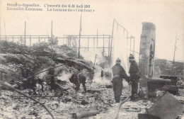 BELGIQUE - Bruxelles-Exposition - L'incendie Des 14-15 Aout 1910 - La Fontaine Du " Cracheur " - Carte Postale Ancienne - Wereldtentoonstellingen