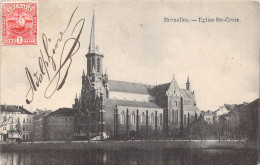 BELGIQUE - Eglise Ste-Croix - Carte Postale Ancienne - Monuments, édifices