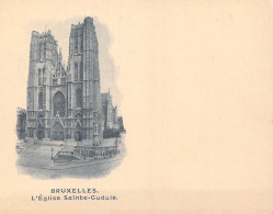 BELGIQUE - L'Eglise Sainte-Gudule - Carte Postale Ancienne - Monumenti, Edifici